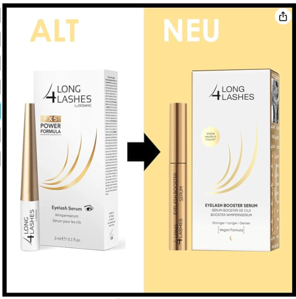 Long4Lashes FX5 Power Formula Wimpernserum by Oceanic, 3 ml - Image 2