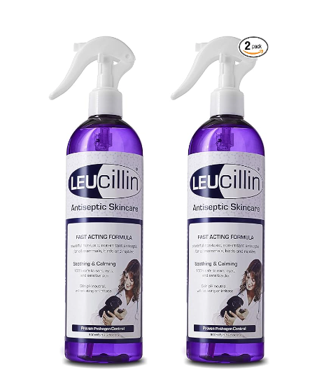 Leucillin Natural Antiseptic Spray, 2 x 500ml - Image 2